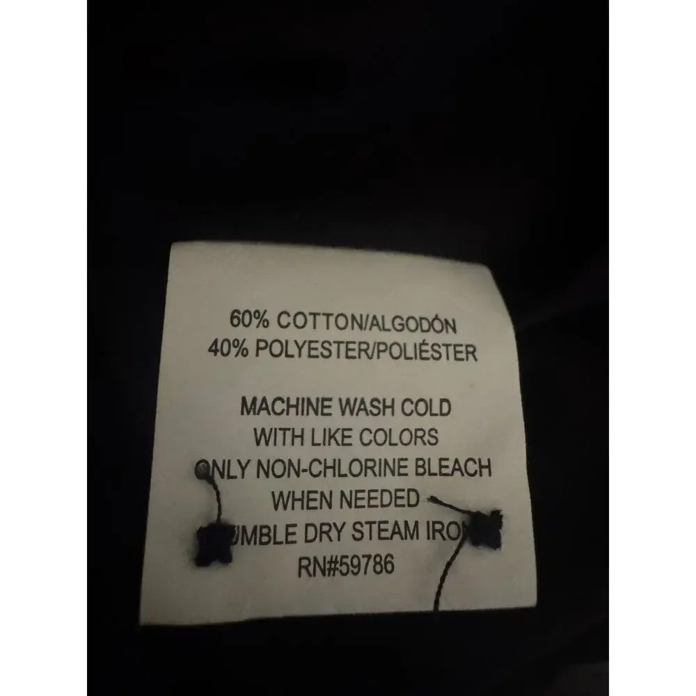 Beverly Hills Polo Club Men's Shirt Gray Black Check Long Sleeve Size 2XLB NWOT